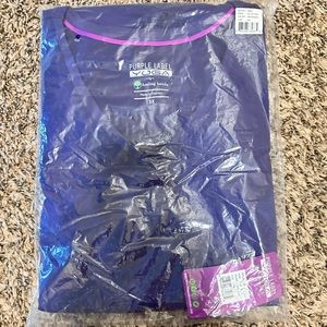 PURPLE LABEL YOGA -by Healing Hands-  Women’s Scrub Top